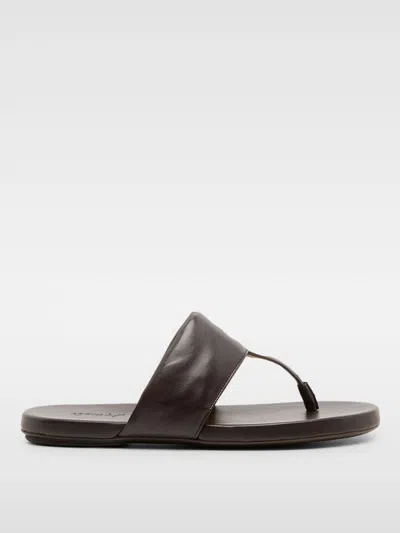 Marsèll Spanciata Leather Sandals In Brown