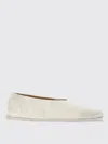 Marsèll Flat Sole Ballet Flats With Round Toe In Ivory