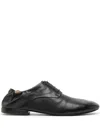 Marsèll Gathered Heel Derby Shoes In Black
