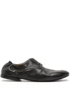 Marsèll Gathered Heel Lace-up Derby Shoes In Black