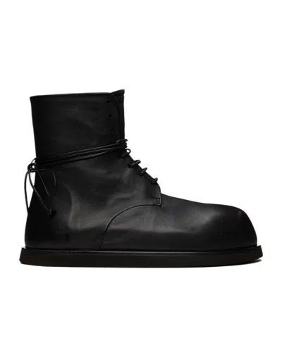 Marsèll Gigante Leather Boots In Black
