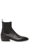 Marsèll Almond-toe Leather Chelsea Boots In Black