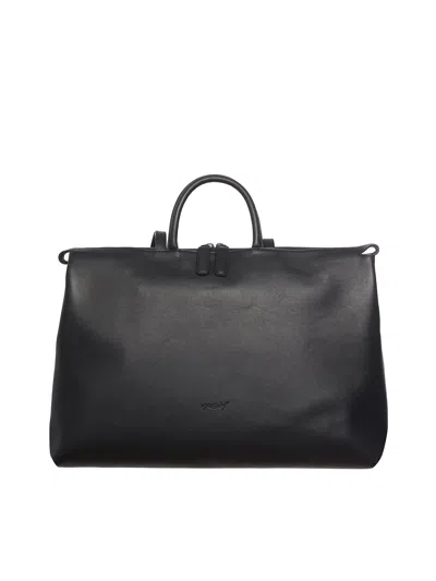 Marsèll High Quality Black Leather Shoulder Bag For Women