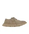 Marsèll Intagliata Suede Derby Shoes In Nude