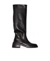 Marsèll Knee-high Block Heel Boots In Black