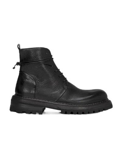 Marsèll Lace-up Ankle Boots In Black