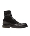 Marsèll Lace-up Leather Boots In Black