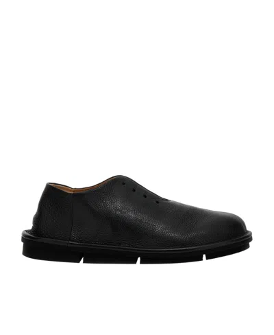 Marsèll Lace-up Leather Oxford Shoes In Black