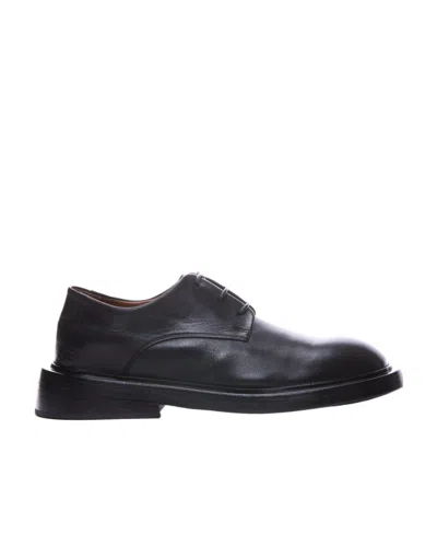 Marsèll Lace-up Leather Oxford Shoes In Black