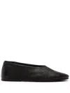 Marsèll Coltellaccio Round-headed Ballet Shoes In Black