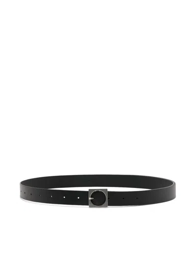 Marsèll Leather Belt In Black