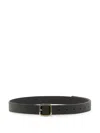Marsèll Leather Belt In Black