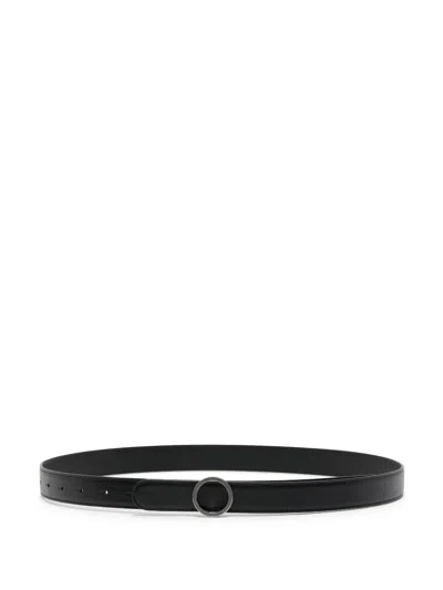 Marsèll Leather Belt In Black