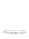 Marsèll Leather Belt In White