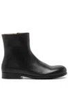 Marsèll Leather Boots In 黑色