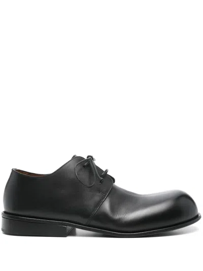 Marsèll Leather Derby Shoes In Black