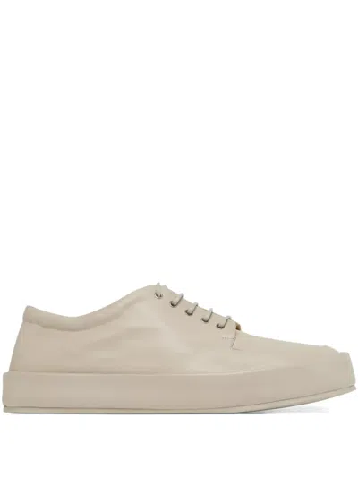 Marsèll Leather Derby Shoes In Neutrals