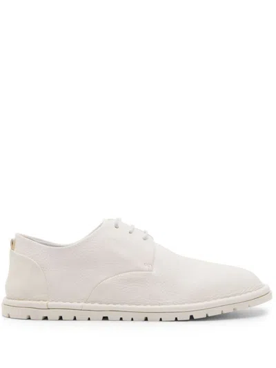 Marsèll Leather Derby Shoes In White
