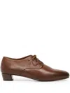 Marsèll Leather Lace-up Oxford Shoes In Braun