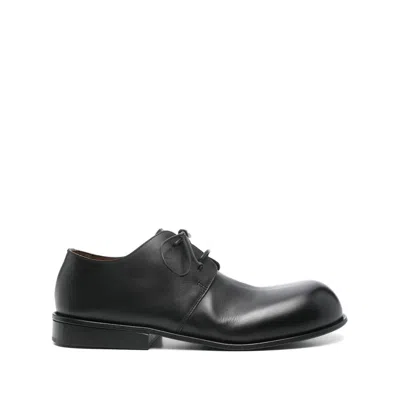Marsèll Leather Oxford Shoes In Black