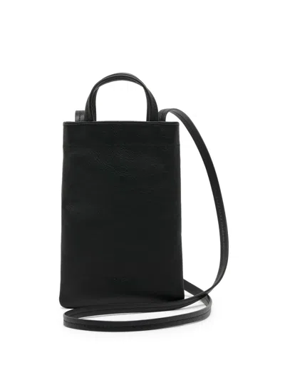 Marsèll Leather Phone Holder In Black