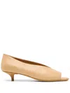 Marsèll Leather Pumps In Nude