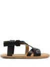 Marsèll Leather Sandals In Black