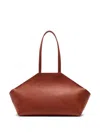 Marsèll Leather Tote Bag In Brown