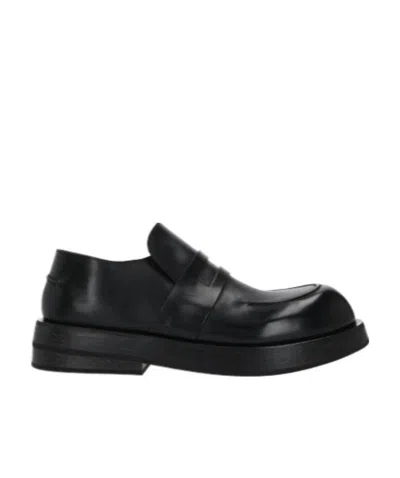 Marsèll Logo Business Casual Shoes In Black