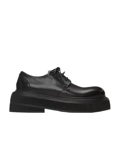 Marsèll Logo Derby Shoes In Black