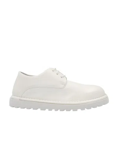 Marsèll Logo Derby Shoes In White
