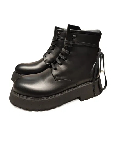 Marsèll Logo Logo Short Boots In Black
