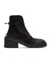 Marsèll Logo Strap Ankle Boots In Black