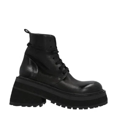 Marsèll Lug-sole Ankle Boots In Black