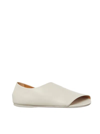 Marsèll Luxurious Leather Slipper For Women In White