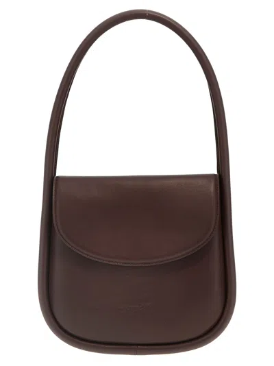 MARSÈLL MAROON MEZZOTONDA HANDBAG