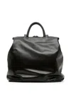 Marsèll 4 Long Maxi Leather Shopper Bags In Black
