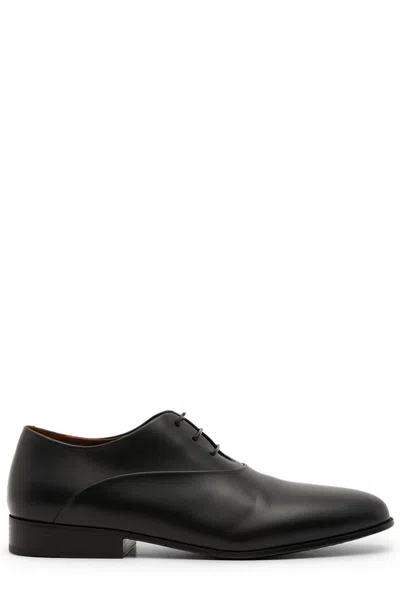 Marsèll Leather Lace-up Derby Shoes In Black