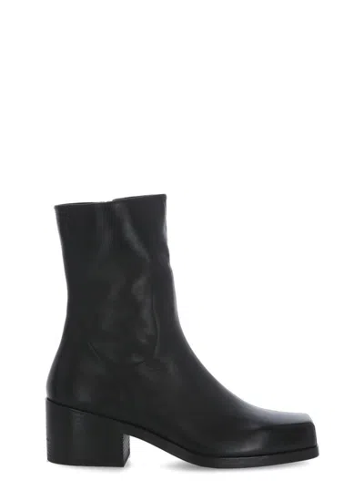 Marsèll Leather Boots In Black