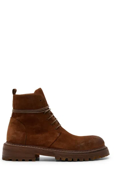 Marsèll Suede Boots In Brown