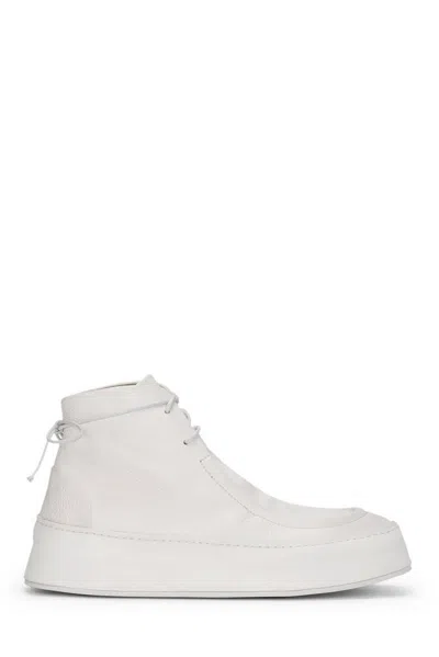 Marsèll Ssense Exclusive White Cassapana Ankle Boots
