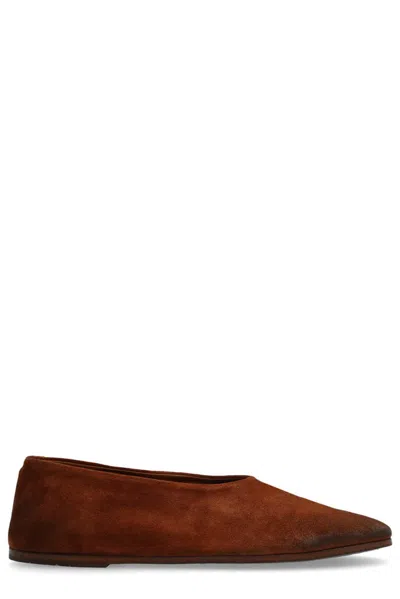 Marsèll Coltellaccio Ballet Flats In Brown