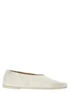 Marsèll Flat Sole Ballet Flats With Round Toe In White