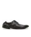 Marsèll Gathered Heel Lace-up Derby Shoes In Black