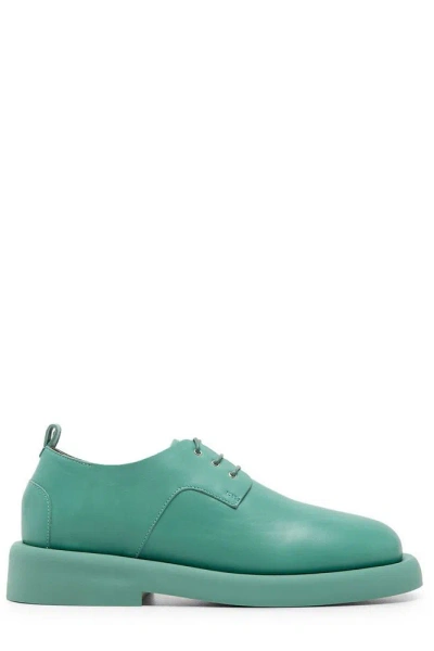 Marsèll Gommello Leather Derby Shoes In Green