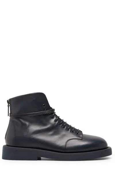 Marsèll Gommello Lace-up Ankle Boots In Grau
