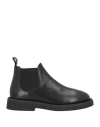 Marsèll Elasticated Panel Platform Sole Ankle Boots In Black