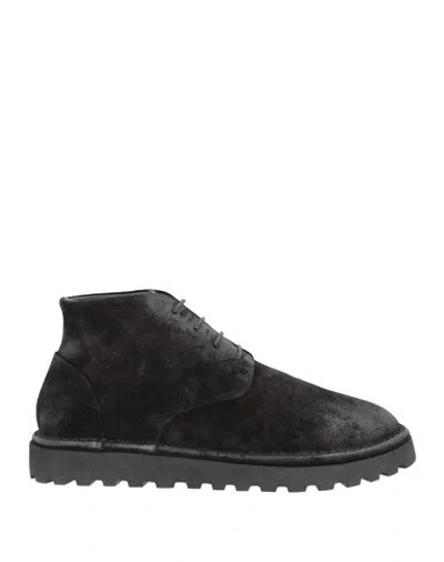 Marsèll Man Ankle Boots Black Size 9.5 Leather