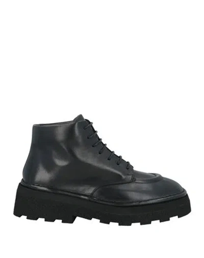 Marsèll Man Ankle Boots Black Size 9 Calfskin