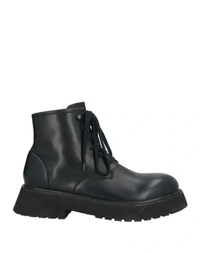 Marsèll Man Ankle Boots Black Size 9 Calfskin